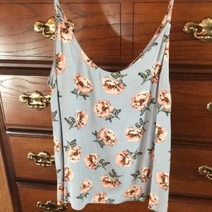 Forever 21 floral tank.
